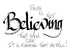 Believing