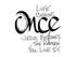 Once